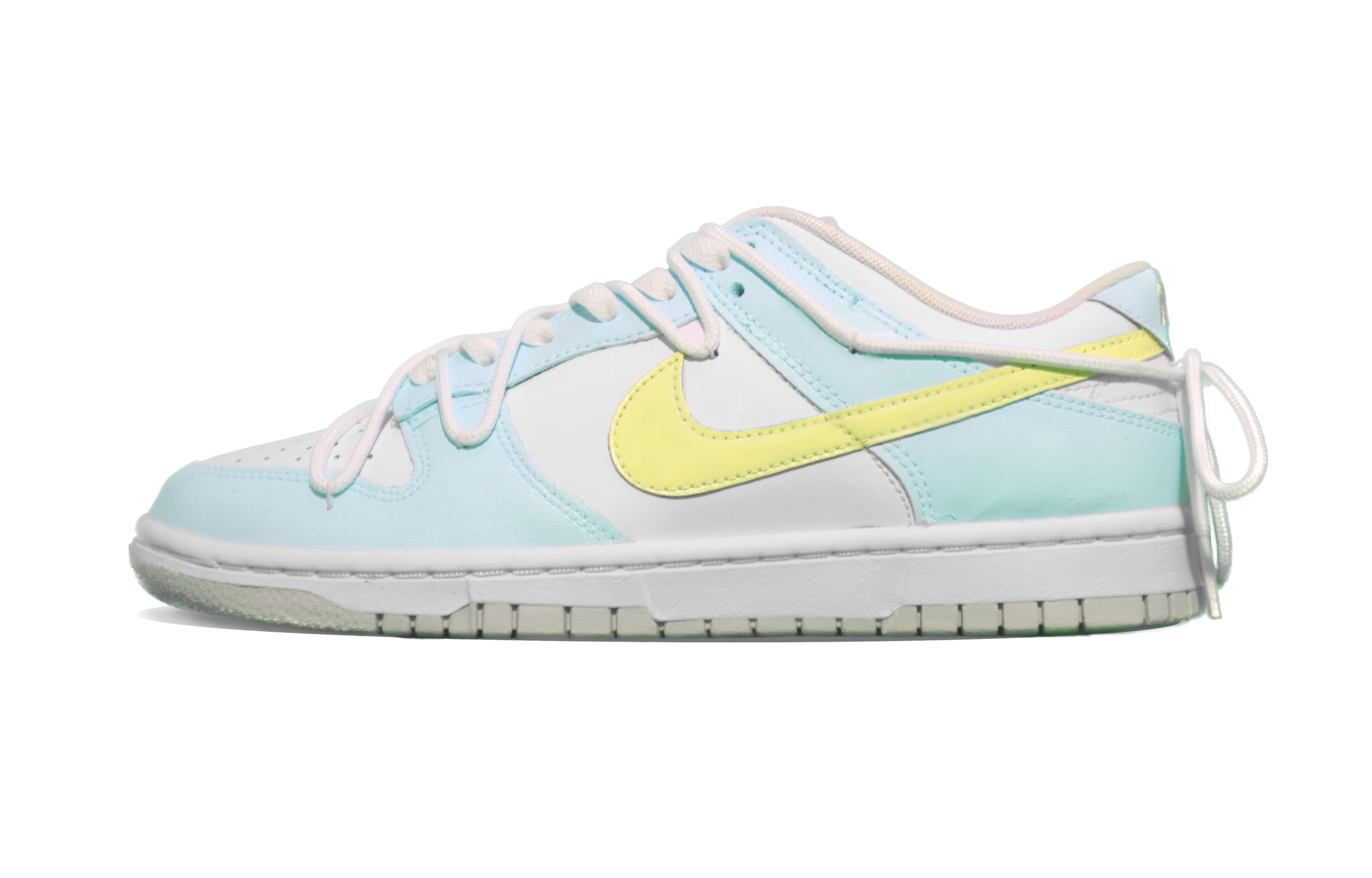 Buy [Kasut Custom] Nike Dunk Low 'Pure Platinum Sea Salt Lemonade' DV0831-101(TeamX-海盐柠檬汽水）