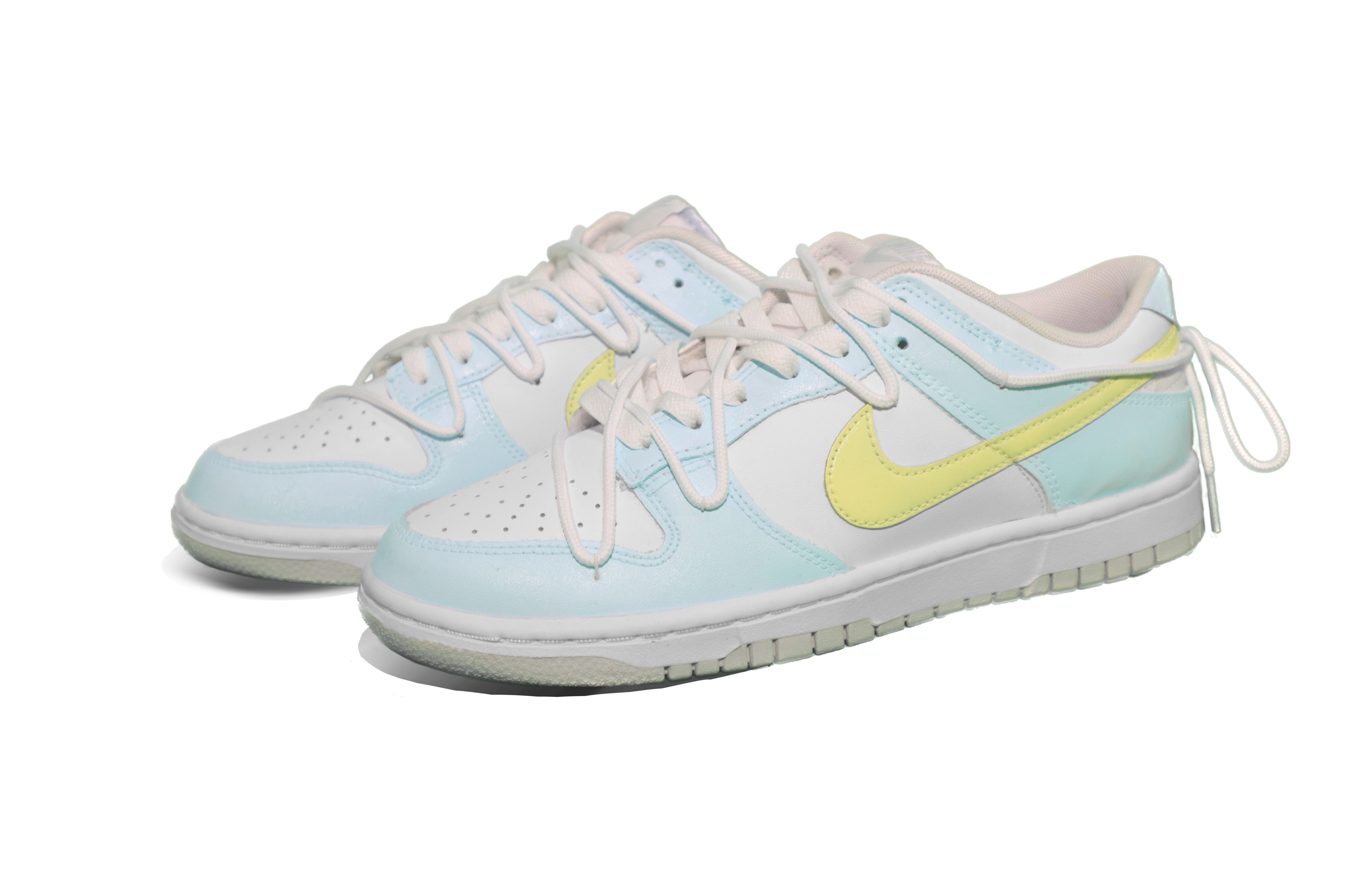 Lookbook [Kasut Custom] Nike Dunk Low 'Pure Platinum Sea Salt Lemonade' DV0831-101(TeamX-海盐柠檬汽水）