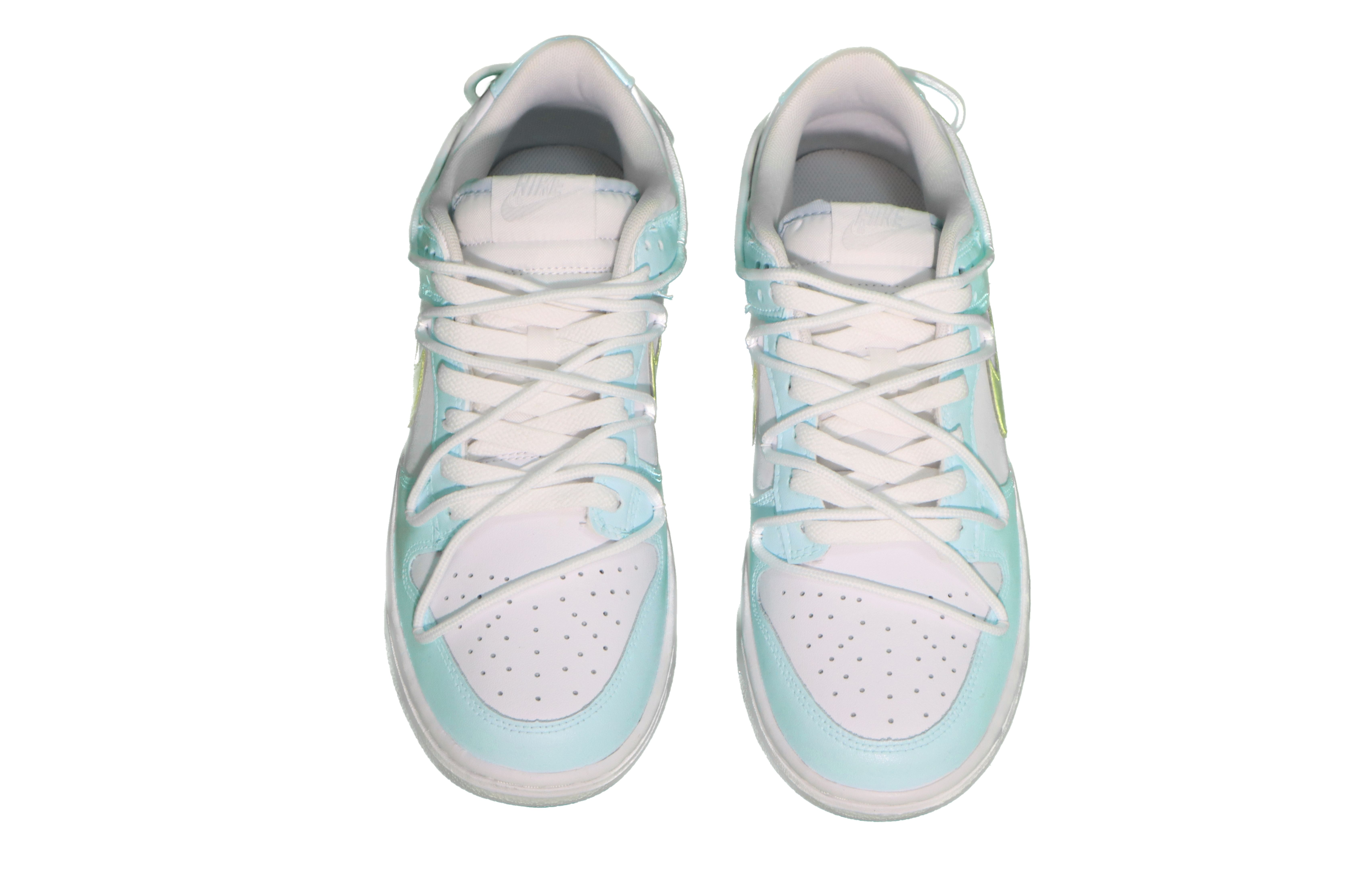 Shop [Kasut Custom] Nike Dunk Low 'Pure Platinum Sea Salt Lemonade' DV0831-101(TeamX-海盐柠檬汽水）