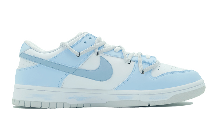 Order [Zapatillas Personalizadas] Nike Dunk Low 'Platino Puro Azul Universitario' DV0831-101(Team77-蓝多巴胺)