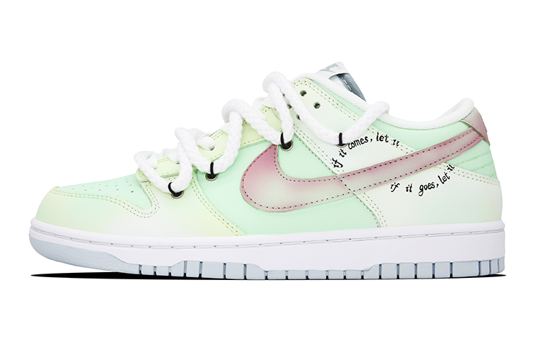Buy [Sepatu Custom] Nike Dunk Low 'Pure Platinum Watermelon Slush' DV0831-101(Team73-西瓜碎碎冰男款)