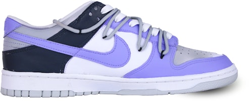 나이키 덩크 로우 '퍼플 그레이 디스트레스드' (커스텀) DV0831-101(Team278-破损紫亦) Lookbook 나이키 덩크 로우 '퍼플 그레이 디스트레스드' (커스텀) DV0831-101(Team278-破损紫亦)