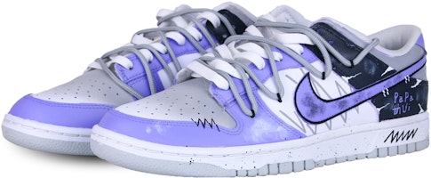 나이키 덩크 로우 '퍼플 그레이 디스트레스드' (커스텀) DV0831-101(Team278-破损紫亦) Shop 나이키 덩크 로우 '퍼플 그레이 디스트레스드' (커스텀) DV0831-101(Team278-破损紫亦)