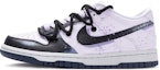 Buy 【定制球鞋】 Nike Dunk Low 國風 落英 特殊鞋盒 解構 手繪噴繪 休閒 低幫 板鞋 GS 紫黑