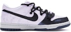 Order 【定制球鞋】 Nike Dunk Low 國風 落英 特殊鞋盒 解構 手繪噴繪 休閒 低幫 板鞋 GS 紫黑
