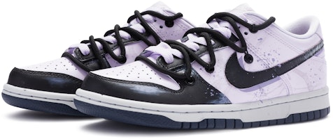나이키 덩크 로우 '퍼플 블랙 커스텀 블라썸' (Nike Dunk Low '퍼블블랙 커블') DX1663-400(TeamR-女款落英S-BOX) Lookbook 나이키 덩크 로우 '퍼플 블랙 커스텀 블라썸' (Nike Dunk Low '퍼블블랙 커블') DX1663-400(TeamR-女款落英S-BOX)
