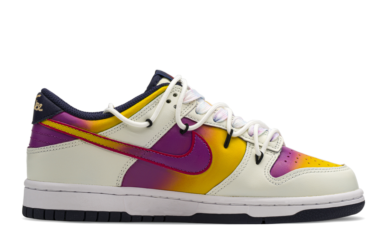 Lookbook [Zapatillas Personalizadas] Nike Dunk Low 'Degradado Morado' FV8119-161(TeamA-渐变)