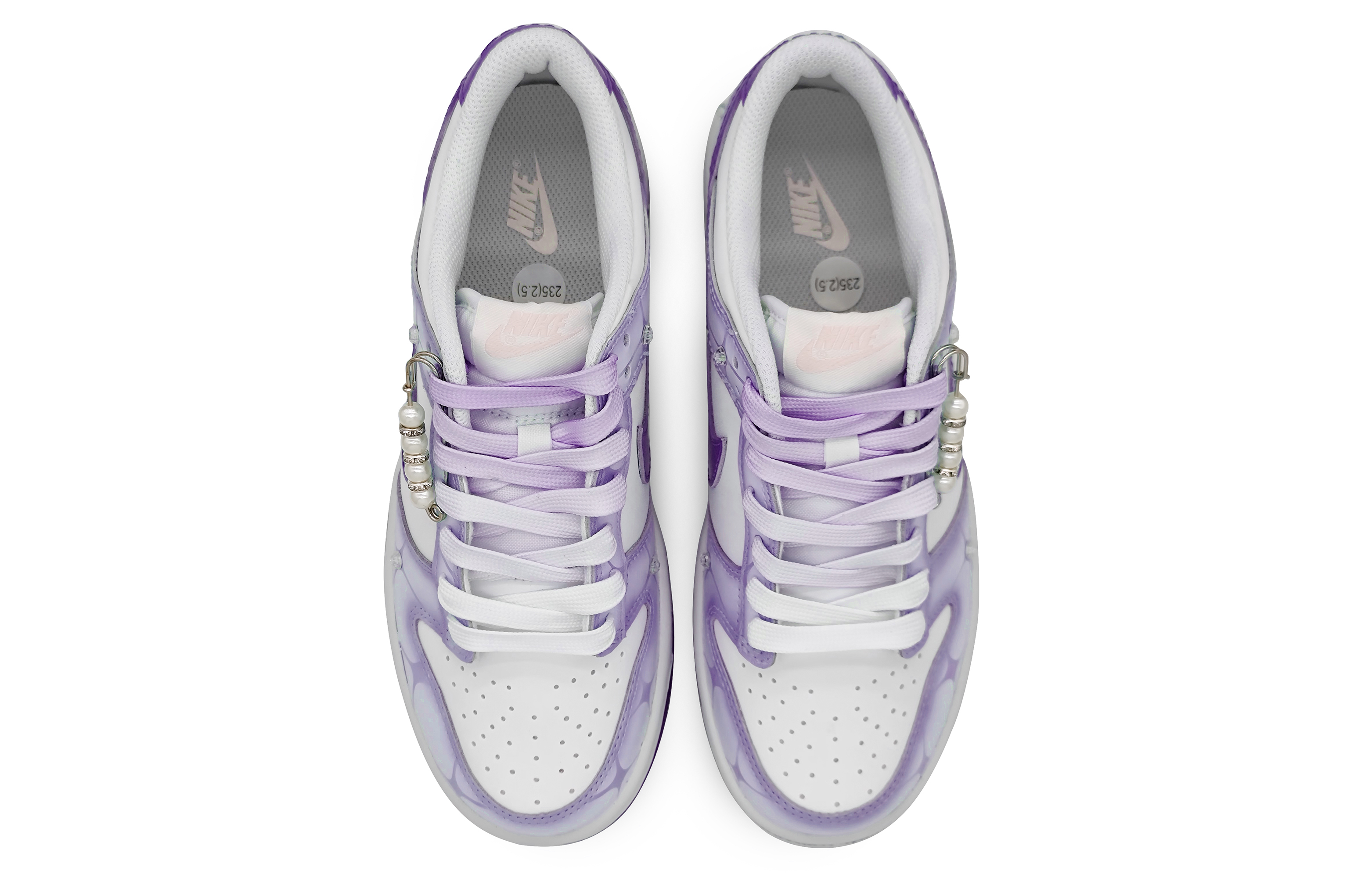 Shop [Zapatillas Personalizadas] Nike Dunk Low 'Joya Morada Degradada' FD9911-101(Team16-万紫流苏)