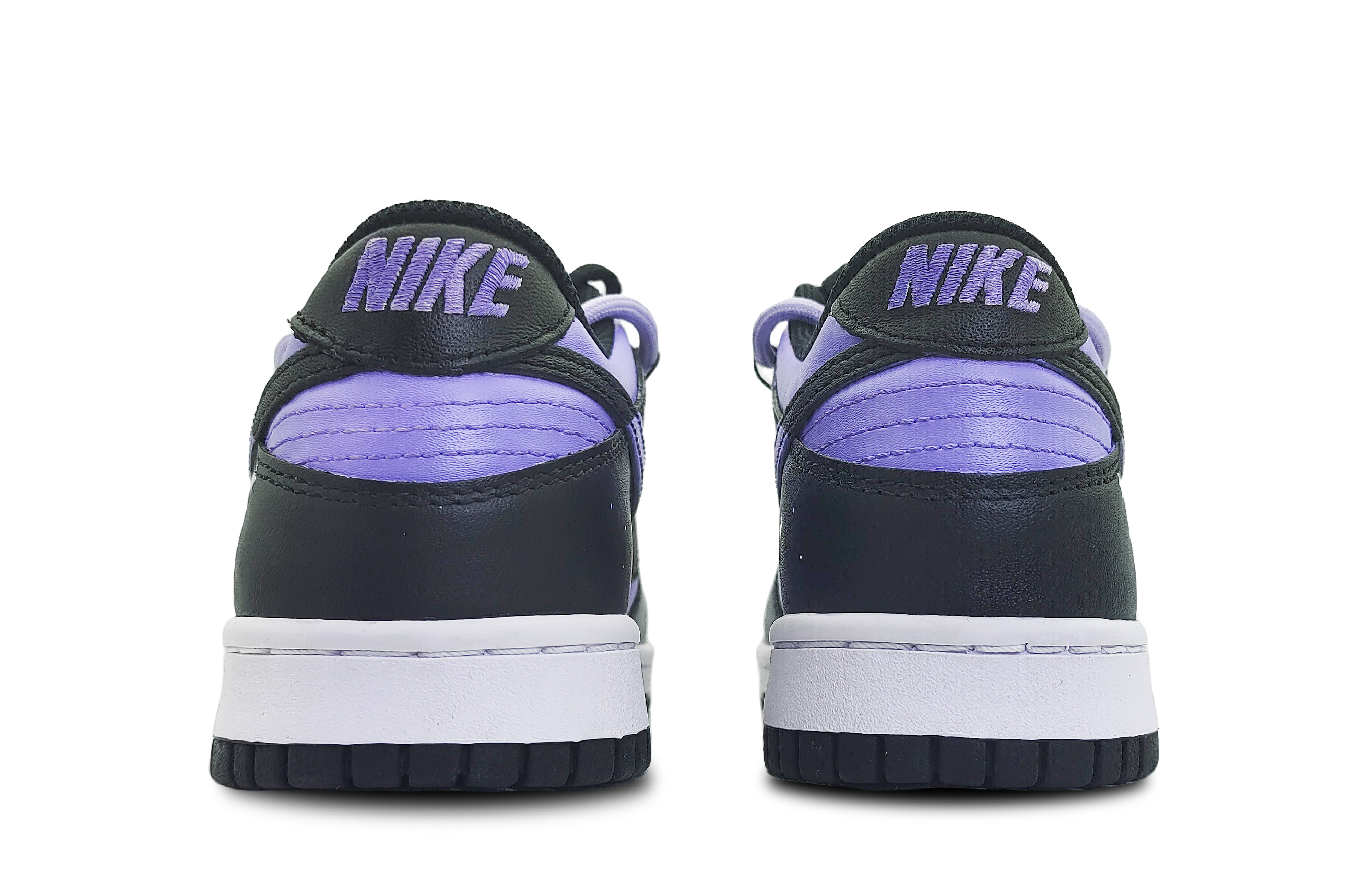 Purchase 【客製化球鞋】Nike Dunk 低筒 紫色小惡魔 時尚百搭 可愛俏皮 防滑耐磨 板鞋 GS 黑白紫