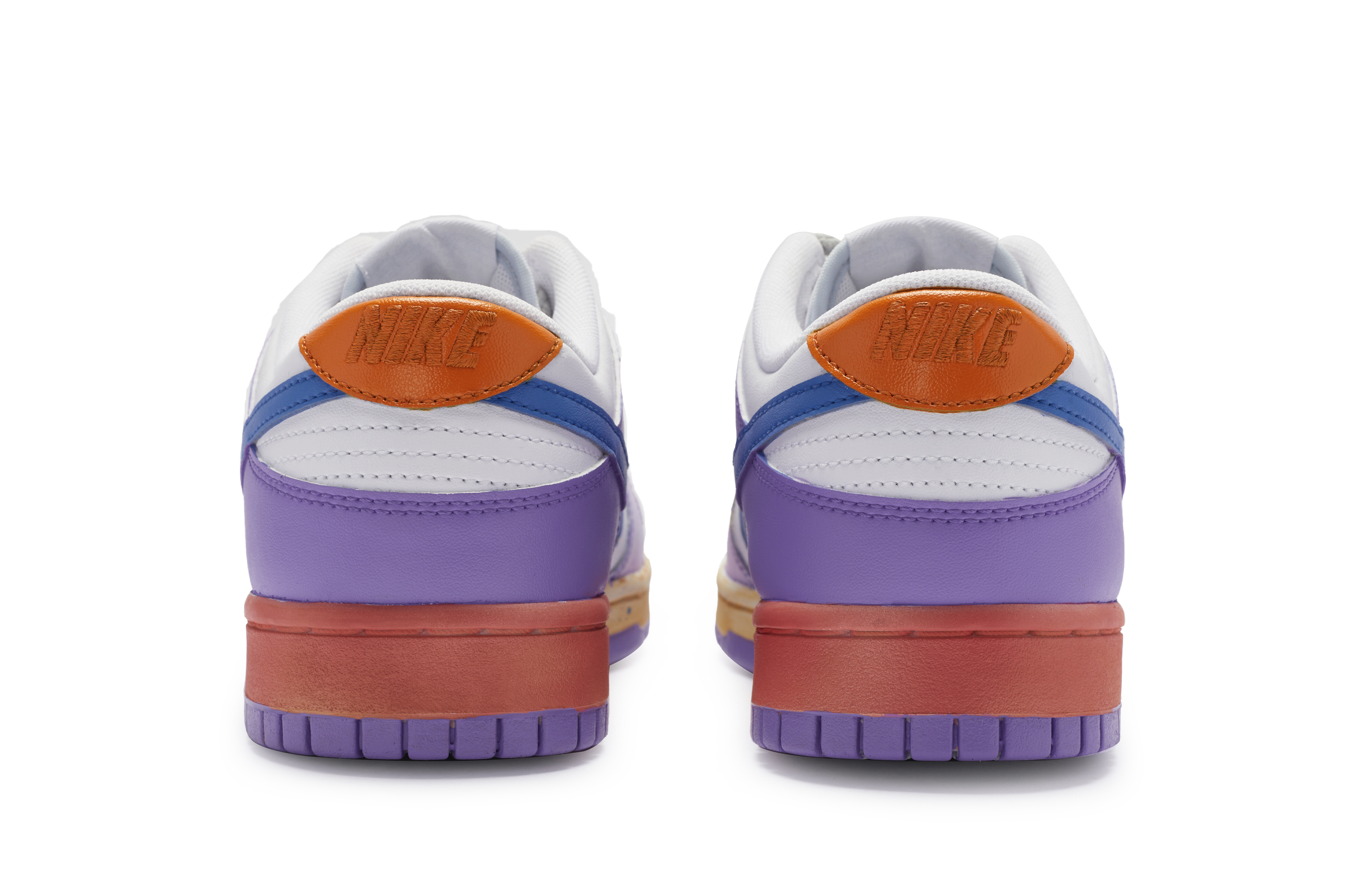 Shop [Zapatillas Personalizadas] Nike Dunk Low 'Morado Naranja' DV0831-101-445739