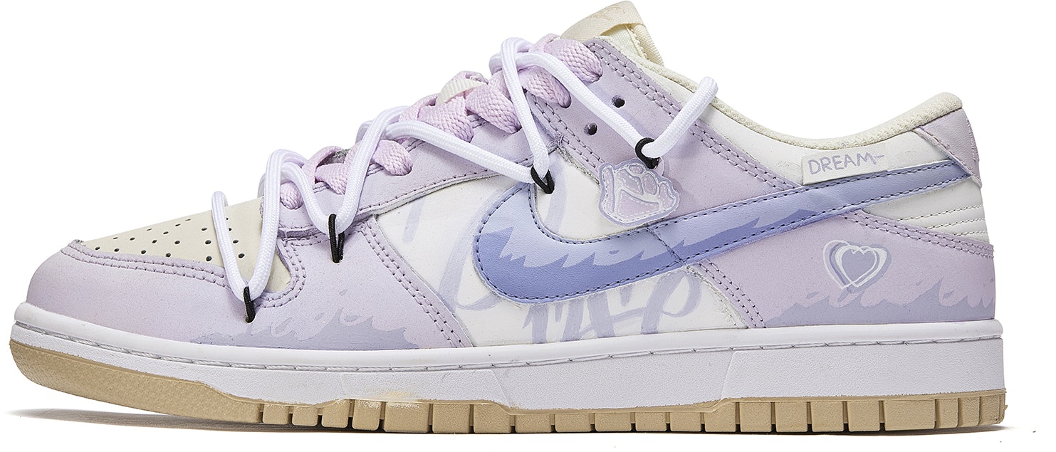 custom-shoes-nike-dunk-low-purple-rose-panda