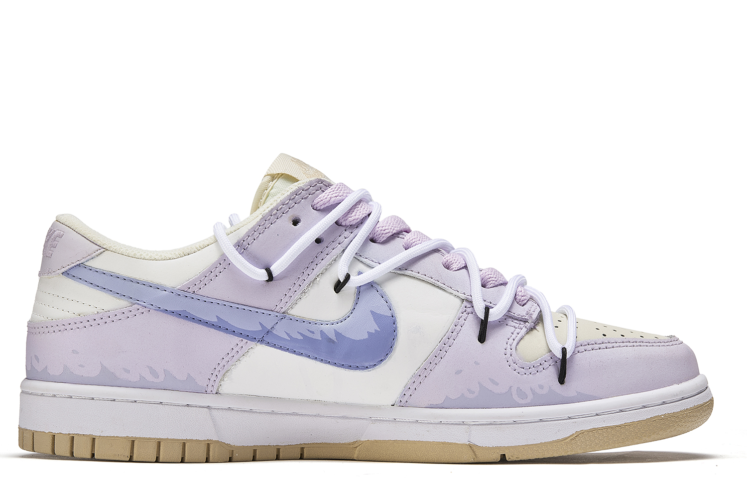 [Custom Shoes] Nike Dunk Low 'Purple Rose Panda' 圖 3