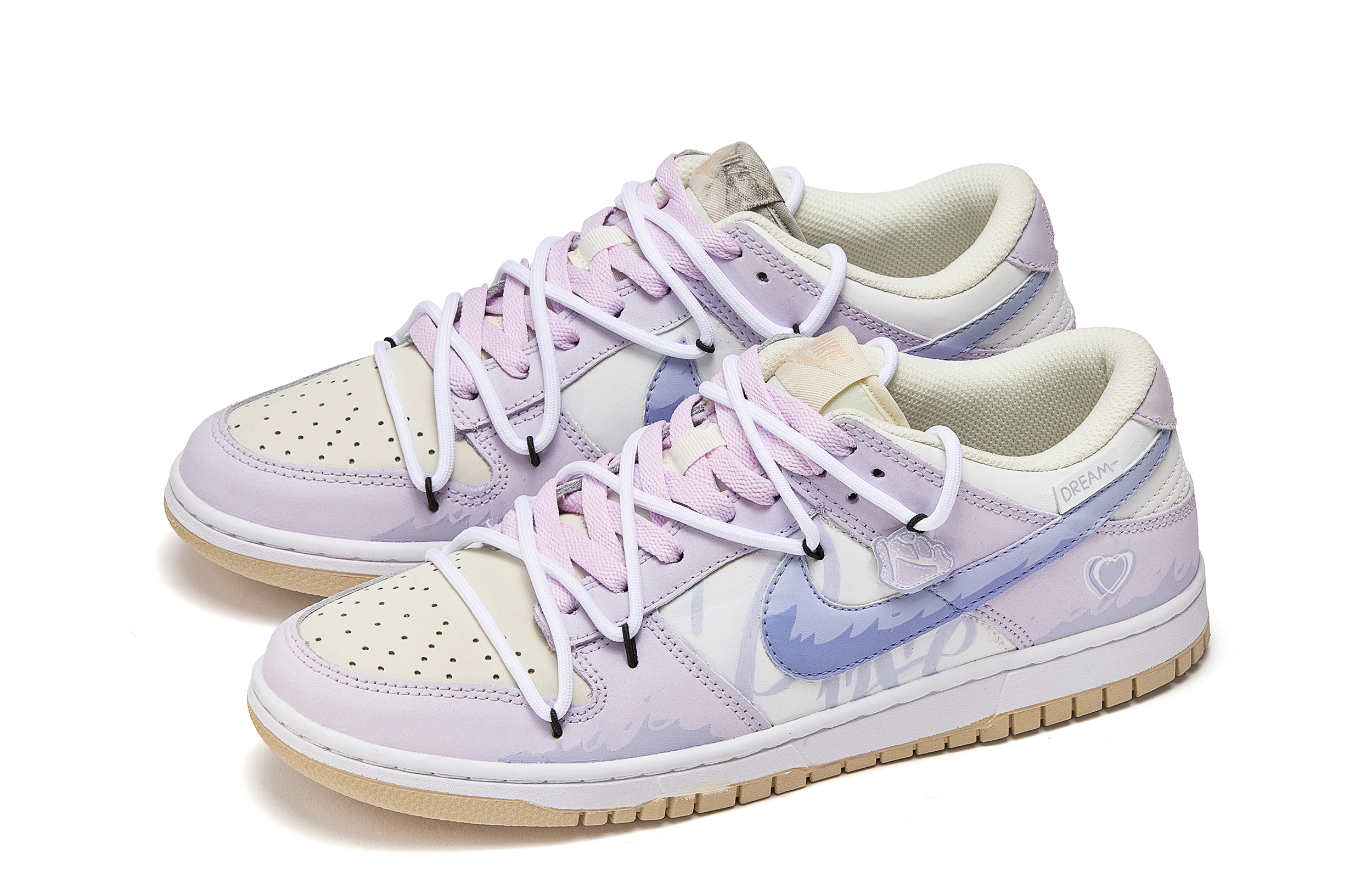 [Custom Shoes] Nike Dunk Low 'Purple Rose Panda' 圖 5