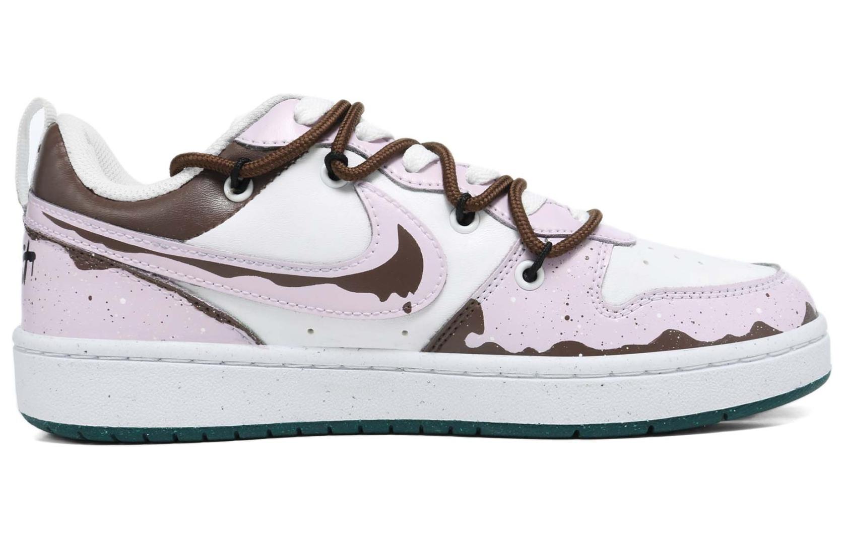 Shop [定制鞋款] 耐克Dunk Low 紫白棕冰淇淋配色鞋 DV5456-102(Team36-大头冰淇淋）