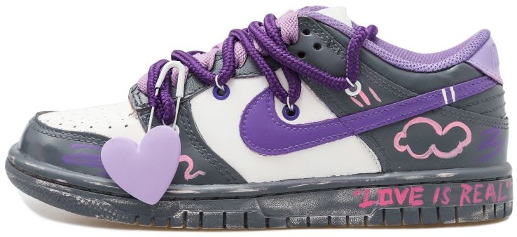 custom-shoes-nike-dunk-low-purple-white-grey