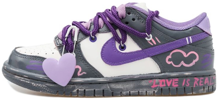 ナイキ ダンク LOW 紫白灰カスタム (Nike Dunk LOW 紫白灰カスタム) DH9765-100(Team拾玖-紫心挂链女S-BOX) Buy ナイキ ダンク LOW 紫白灰カスタム (Nike Dunk LOW 紫白灰カスタム) DH9765-100(Team拾玖-紫心挂链女S-BOX)