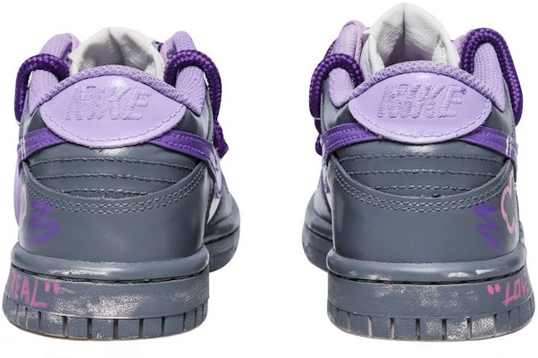 ナイキ ダンク LOW 紫白灰カスタム (Nike Dunk LOW 紫白灰カスタム) DH9765-100(Team拾玖-紫心挂链女S-BOX) Lookbook ナイキ ダンク LOW 紫白灰カスタム (Nike Dunk LOW 紫白灰カスタム) DH9765-100(Team拾玖-紫心挂链女S-BOX)