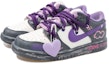 Shop ナイキ ダンク LOW 紫白灰カスタム (Nike Dunk LOW 紫白灰カスタム) DH9765-100(Team拾玖-紫心挂链女S-BOX)