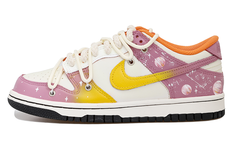 [Custom Shoes] Nike Dunk Low 'Purple Yellow Deconstructed'