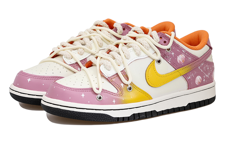 [Custom Shoes] Nike Dunk Low 'Purple Yellow Deconstructed' 圖 3