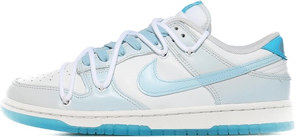 【定制球鞋】 Nike Dunk Low 清爽白開水 人生如水 防滑減震 低幫 板鞋 男女同款 白藍 Buy 【定制球鞋】 Nike Dunk Low 清爽白開水 人生如水 防滑減震 低幫 板鞋 男女同款 白藍