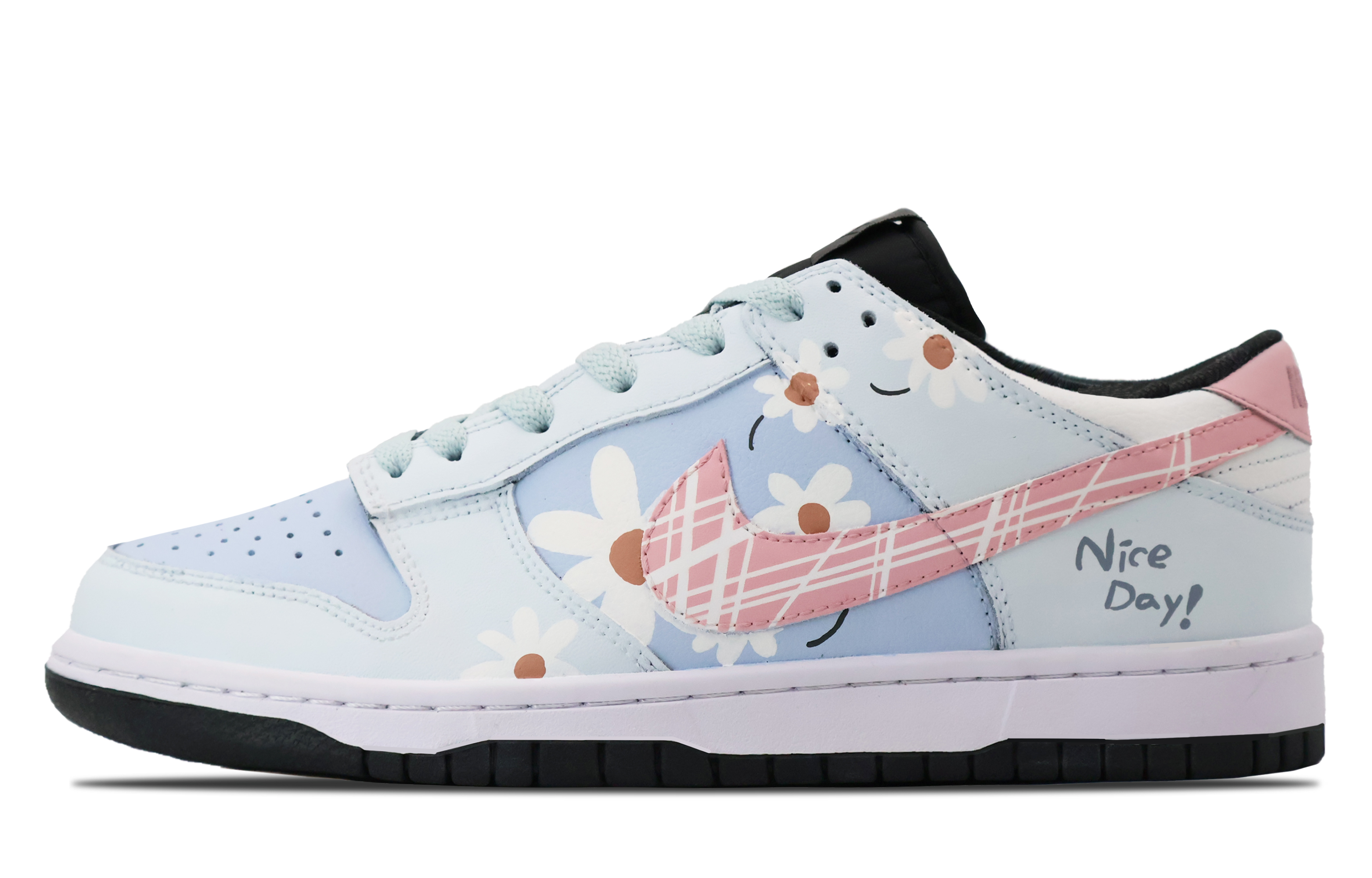 Buy [Sepatu Kustom] Nike Dunk Low 'Qixi Daisy' DV0831-002(Team53-男款雏菊)