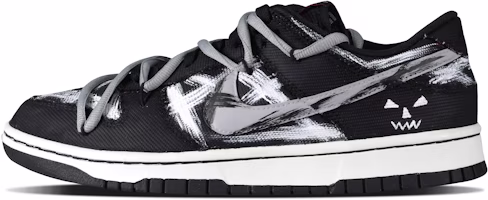 【訂製球鞋】 Nike Dunk Low 怪咖塗鴉 塗鴉做舊風 小眾風 復古 防滑耐磨 低筒 板鞋 男款 黑白 Buy 【訂製球鞋】 Nike Dunk Low 怪咖塗鴉 塗鴉做舊風 小眾風 復古 防滑耐磨 低筒 板鞋 男款 黑白