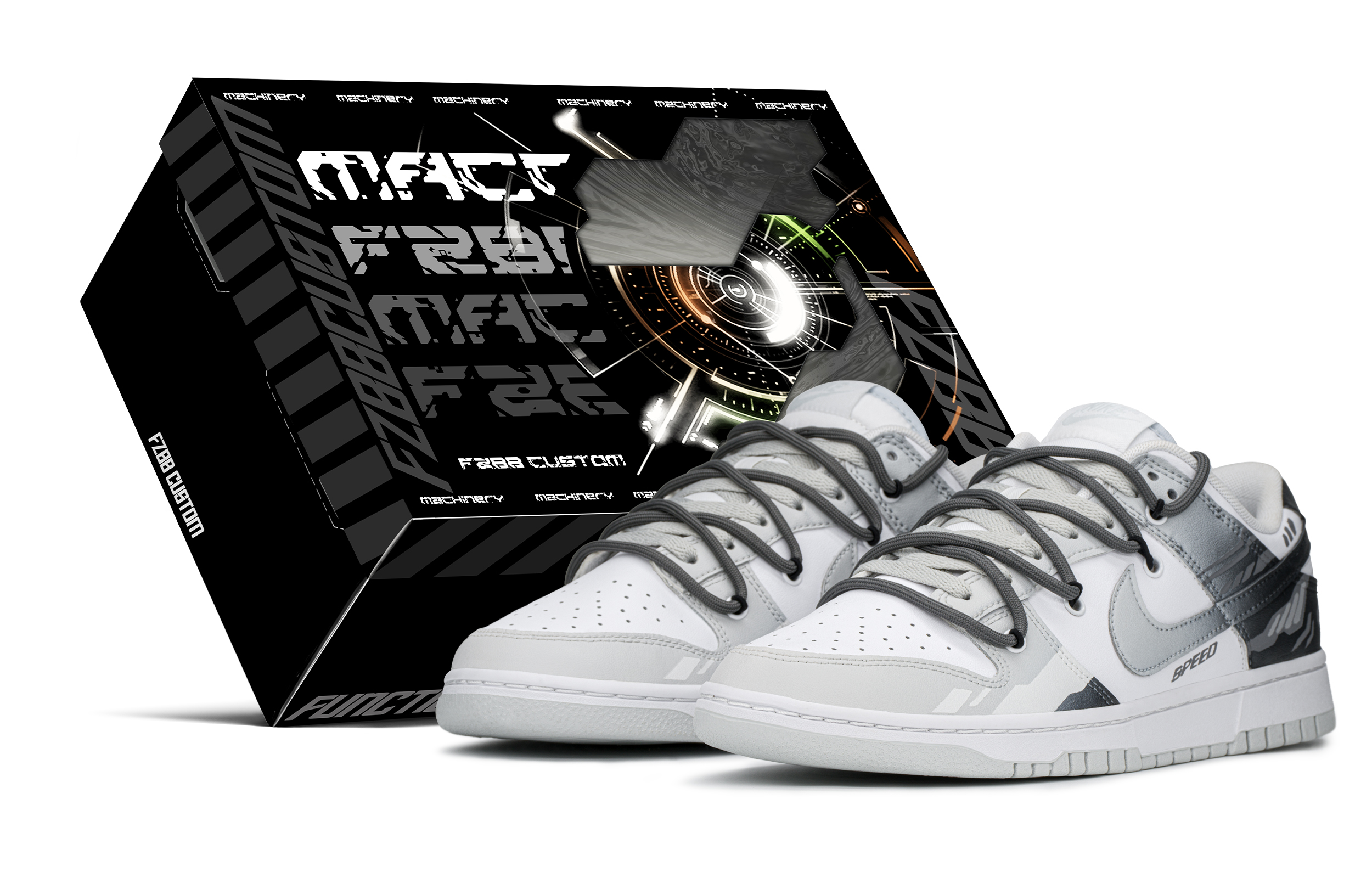 Buy [Zapatos Personalizados] Nike Dunk Low 'Mecánico de Autos de Carreras' DV0831-101-468937