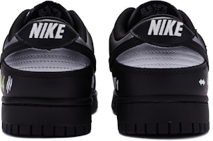 ナイキ ダンク ロー "黒雷" カスタム (Nike Dunk Low "Black Lightning" Custom) CW1590-100(TeamR-女款黑闪电) Shop ナイキ ダンク ロー "黒雷" カスタム (Nike Dunk Low "Black Lightning" Custom) CW1590-100(TeamR-女款黑闪电)