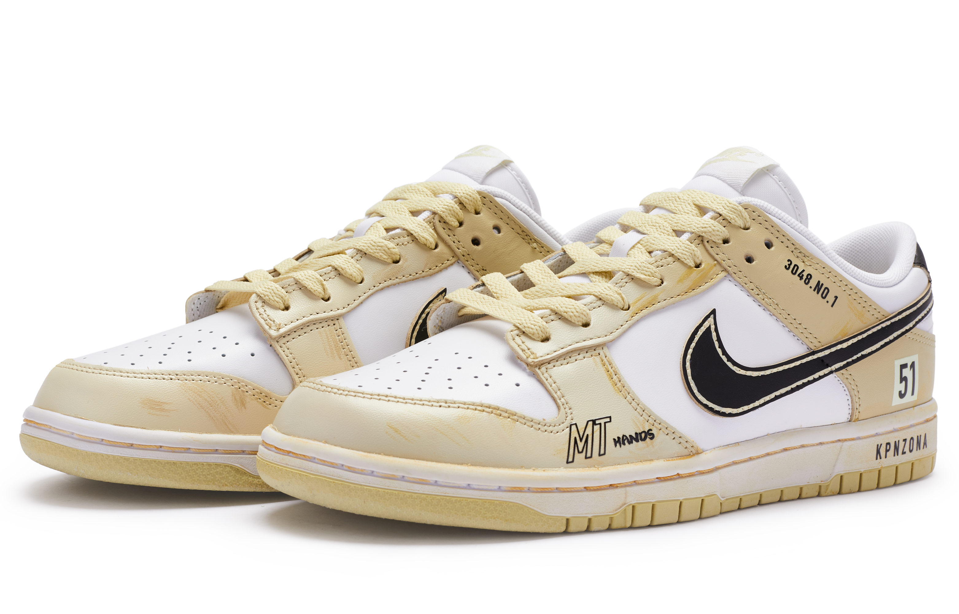 Lookbook [Zapatillas Personalizadas] Nike Dunk Low 'Racer 51' DV0833-100(TeamR-男款赛车51)