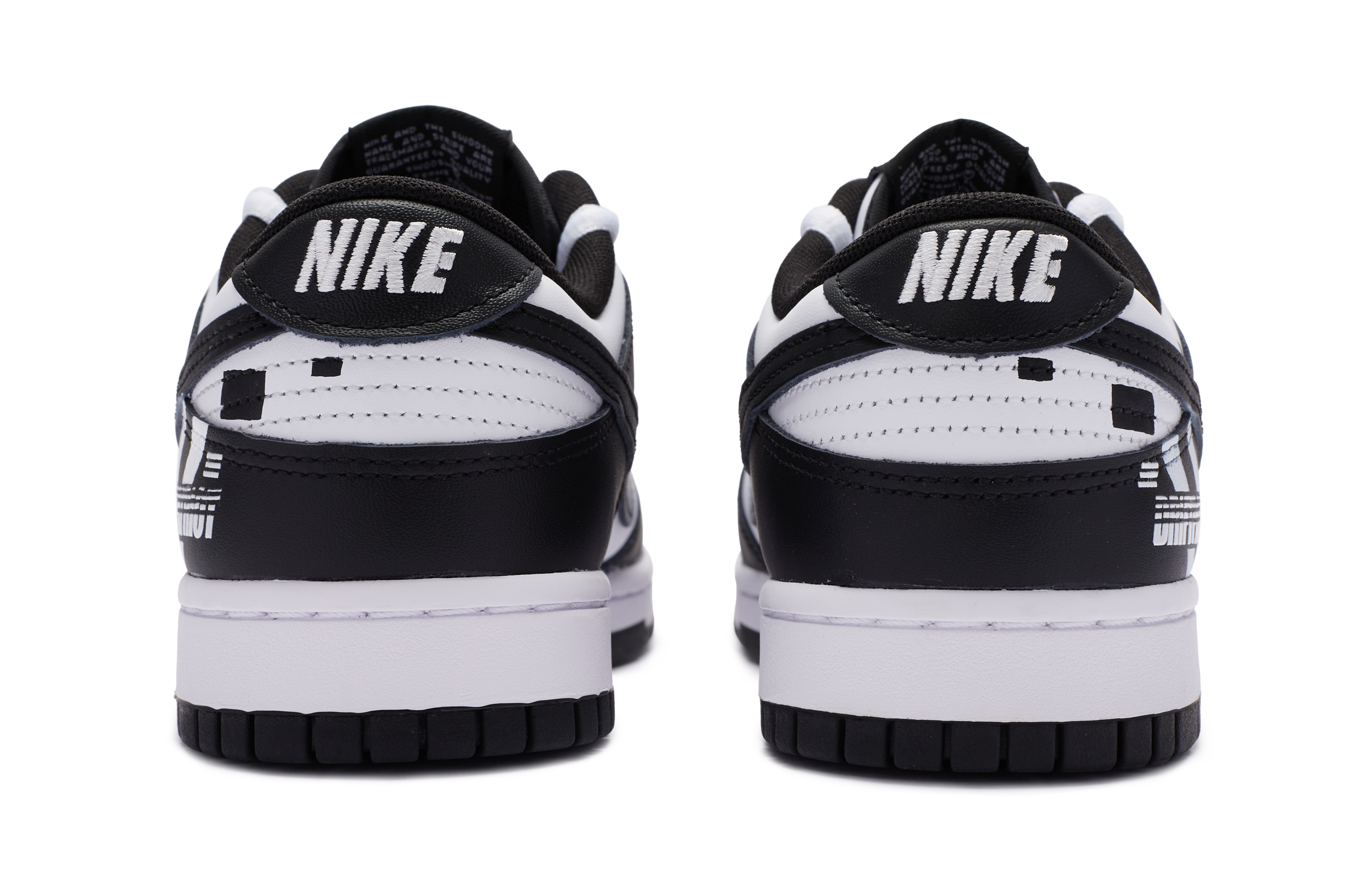 Shop [Zapatillas Personalizadas] Nike Dunk Low 'Racer Theme Negro Blanco' CW1590-100(TeamR-女款漂移玩家)