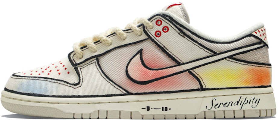 【定制球鞋】Nike Dunk Low 彩虹二次元 高級小眾 清新簡約風 耐磨 低幫 板鞋 男女同款 米色 Buy 【定制球鞋】Nike Dunk Low 彩虹二次元 高級小眾 清新簡約風 耐磨 低幫 板鞋 男女同款 米色