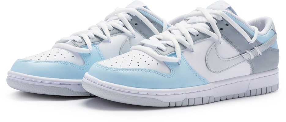 【定制球鞋】 Nike Dunk Low 811製造 波子汽水 清爽簡約 夏日飲品 低幫 板鞋 男款 白藍灰 Lookbook 【定制球鞋】 Nike Dunk Low 811製造 波子汽水 清爽簡約 夏日飲品 低幫 板鞋 男款 白藍灰