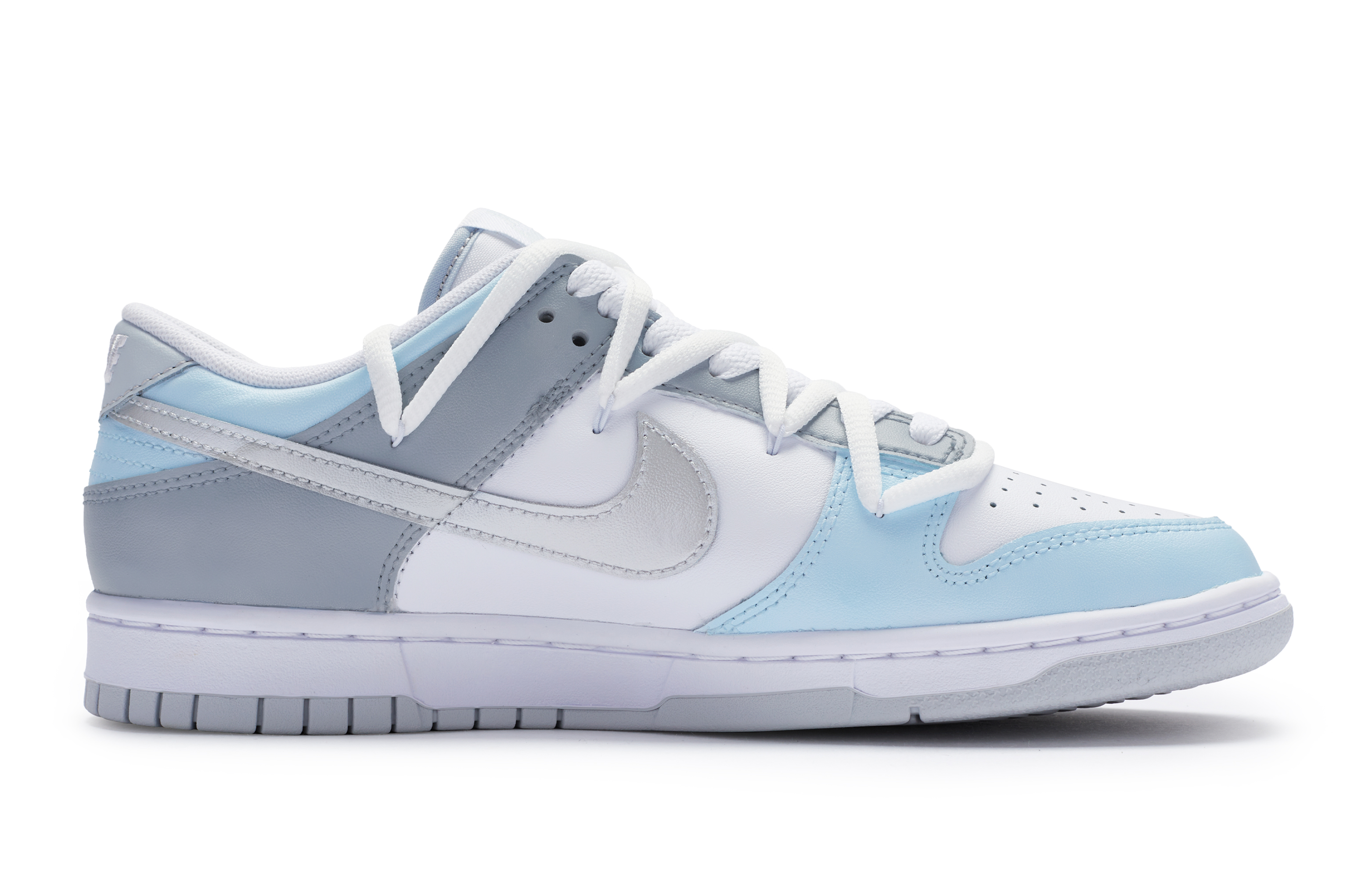 Order [Sepatu Custom] Nike Dunk Low 'Ramune Penyegar Musim Panas' DH9765-102(Team80-女款波子汽水白蓝灰)