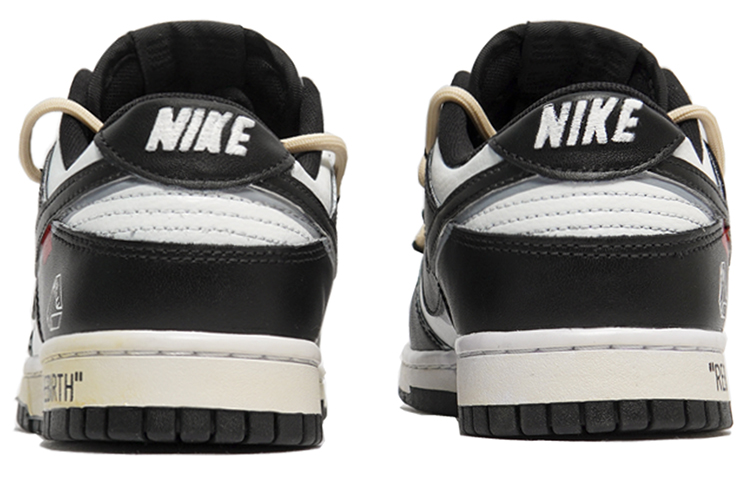 Shop 나이키 덩크 로우 '흑백 재탄생' (커스텀) DJ6188-002(TeamP-重生之黑白世界)