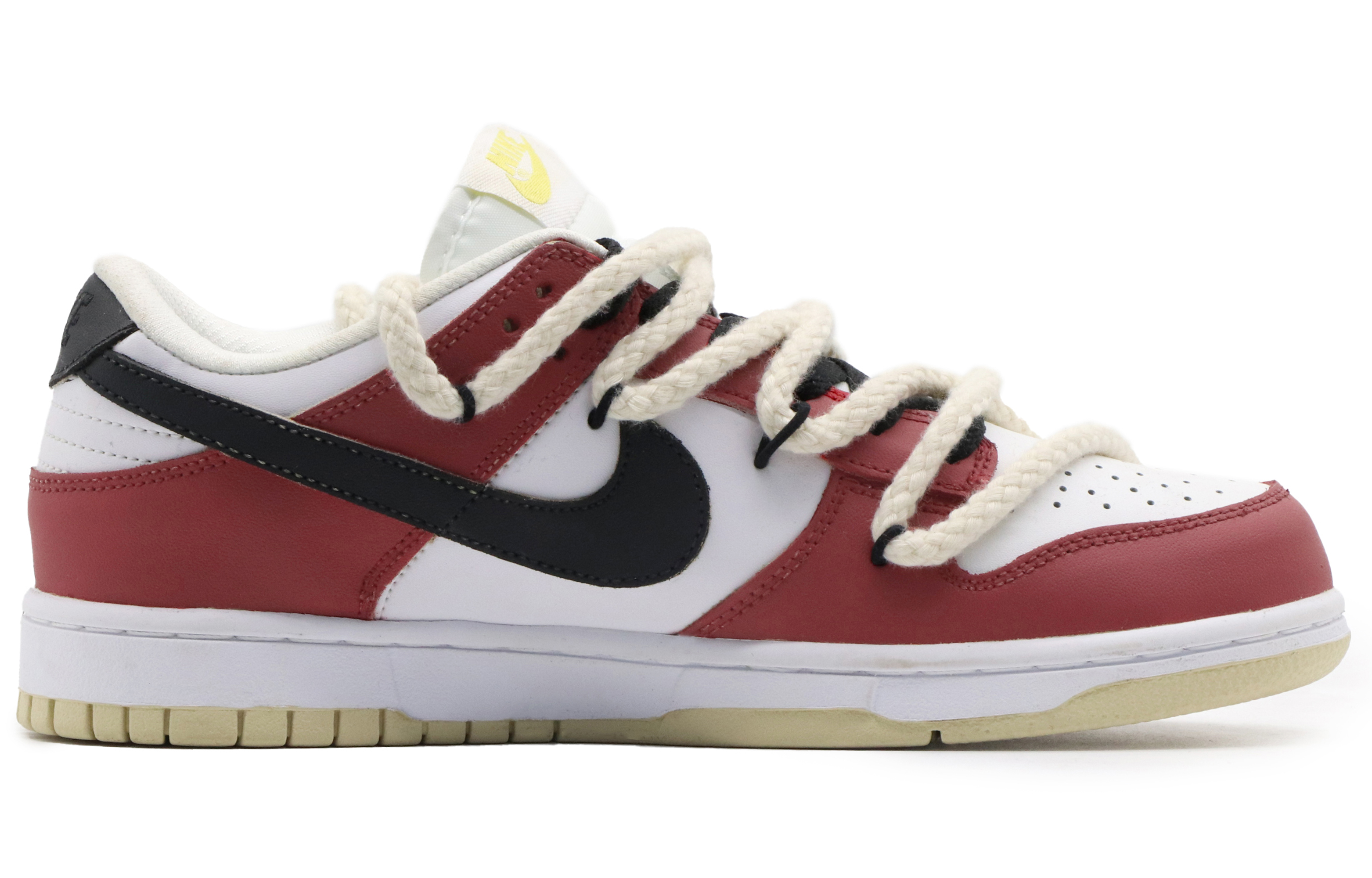 Lookbook [Sepatu Custom] Nike Dunk Low 'Recycled Chicago' DV0833-100(Team57-男款回收)