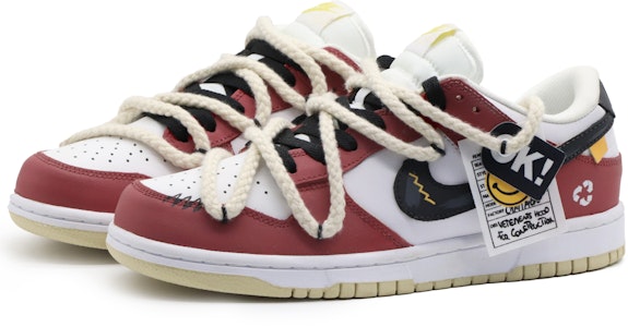 나이키 덩크 로우 '재활용 시카고' (커스텀) DV0833-100(Team57-男款回收) Shop 나이키 덩크 로우 '재활용 시카고' (커스텀) DV0833-100(Team57-男款回收)