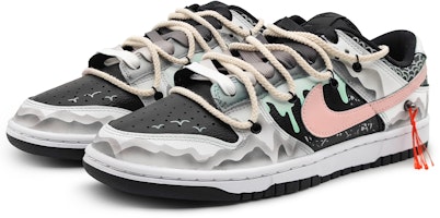 【カスタムシューズ】ナイキ ダンク ロー「レッドブラックドラゴンスケール」 DV0831-002(Team16-男款龙游万川红) Lookbook 【カスタムシューズ】ナイキ ダンク ロー「レッドブラックドラゴンスケール」 DV0831-002(Team16-男款龙游万川红)