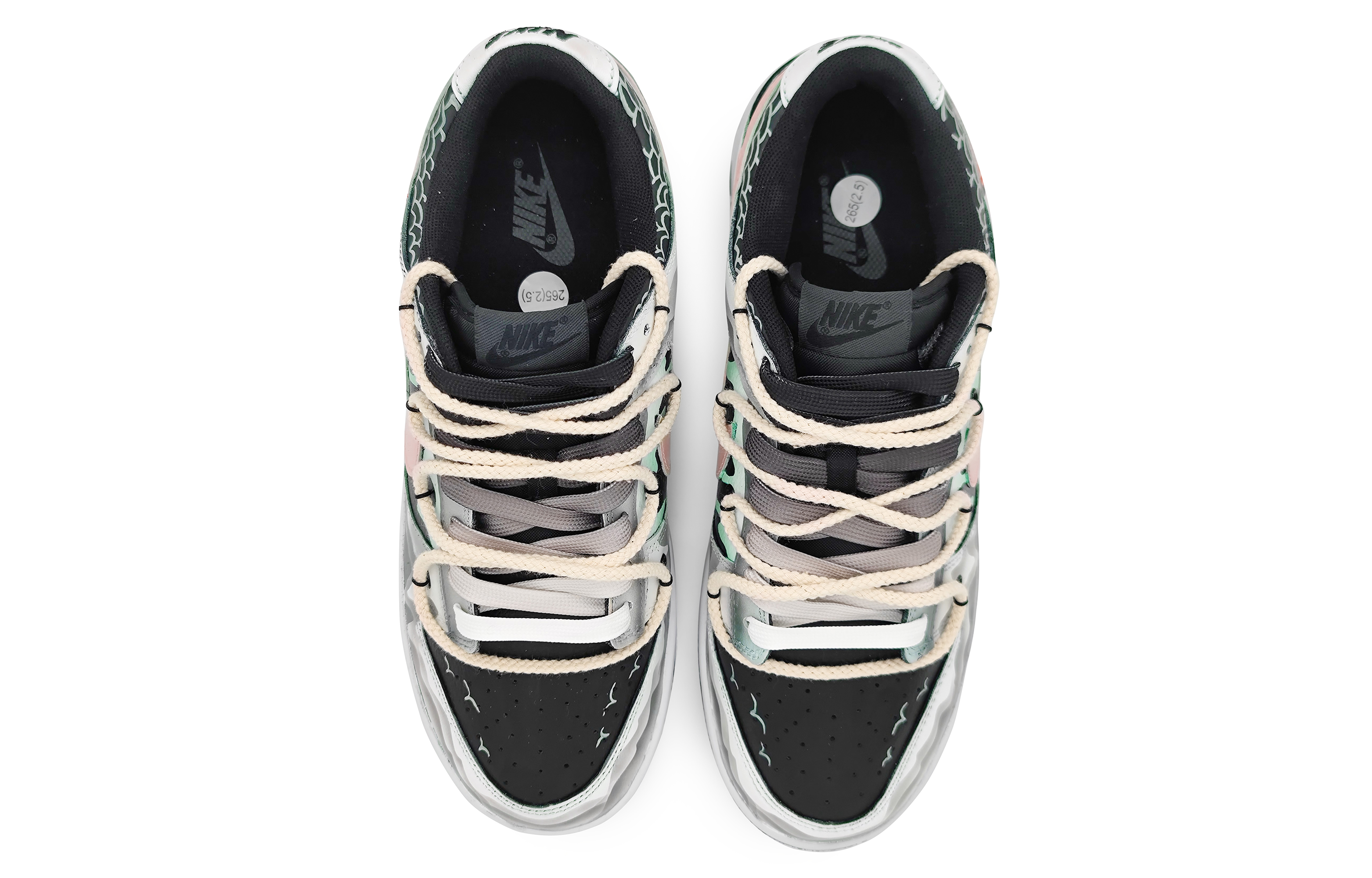 Shop 【カスタムシューズ】ナイキ ダンク ロー「レッドブラックドラゴンスケール」 DV0831-002(Team16-男款龙游万川红)