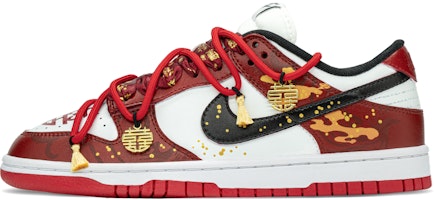 ナイキ ダンク low 赤黒ウェディング (Nike Dunk Low 赤黒Wedding) FD9762-061(TeamA-欢囍) Buy ナイキ ダンク low 赤黒ウェディング (Nike Dunk Low 赤黒Wedding) FD9762-061(TeamA-欢囍)