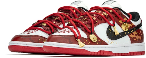 ナイキ ダンク low 赤黒ウェディング (Nike Dunk Low 赤黒Wedding) FD9762-061(TeamA-欢囍) Shop ナイキ ダンク low 赤黒ウェディング (Nike Dunk Low 赤黒Wedding) FD9762-061(TeamA-欢囍)