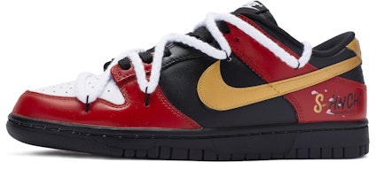Zapatillas Nike Dunk Low 'Rojo Negro Blanco Oro - BIGNIU Passion' DD1391-100(TeamR-男款天才樱木S-BOX) Order Zapatillas Nike Dunk Low 'Rojo Negro Blanco Oro - BIGNIU Passion' DD1391-100(TeamR-男款天才樱木S-BOX)