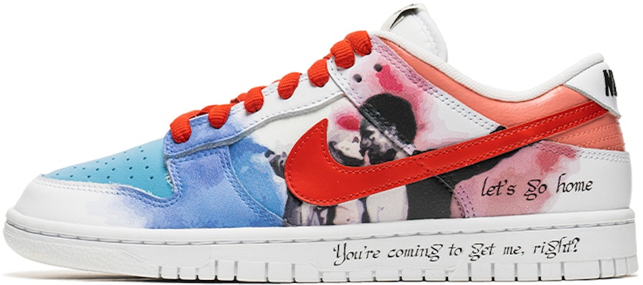 Nike Dunk Low カスタム 赤青タイダイ (Nike Dunk Low Custom Red Blue Tie-Dye) DJ6188-101(TeamB-男款红蓝晕染Q-BOX) Buy Nike Dunk Low カスタム 赤青タイダイ (Nike Dunk Low Custom Red Blue Tie-Dye) DJ6188-101(TeamB-男款红蓝晕染Q-BOX)