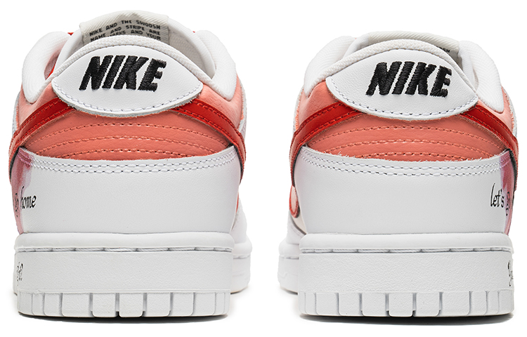 Shop Nike Dunk Low カスタム 赤青タイダイ (Nike Dunk Low Custom Red Blue Tie-Dye) DJ6188-101(TeamB-男款红蓝晕染Q-BOX)