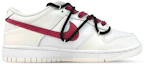 Order 【訂製球鞋】Nike Dunk Low 滑板精靈 紅魔小狐狸 禮盒 防滑耐磨 解構鞋帶 低筒 板鞋 GS 白紅