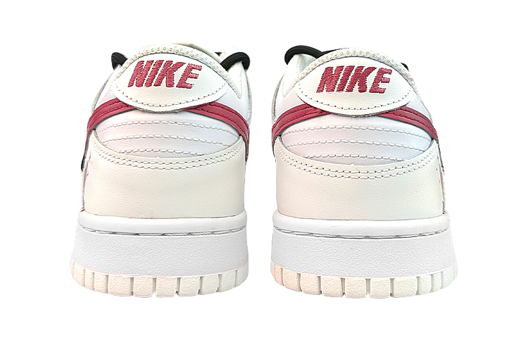 Shop 【訂製球鞋】Nike Dunk Low 滑板精靈 紅魔小狐狸 禮盒 防滑耐磨 解構鞋帶 低筒 板鞋 GS 白紅