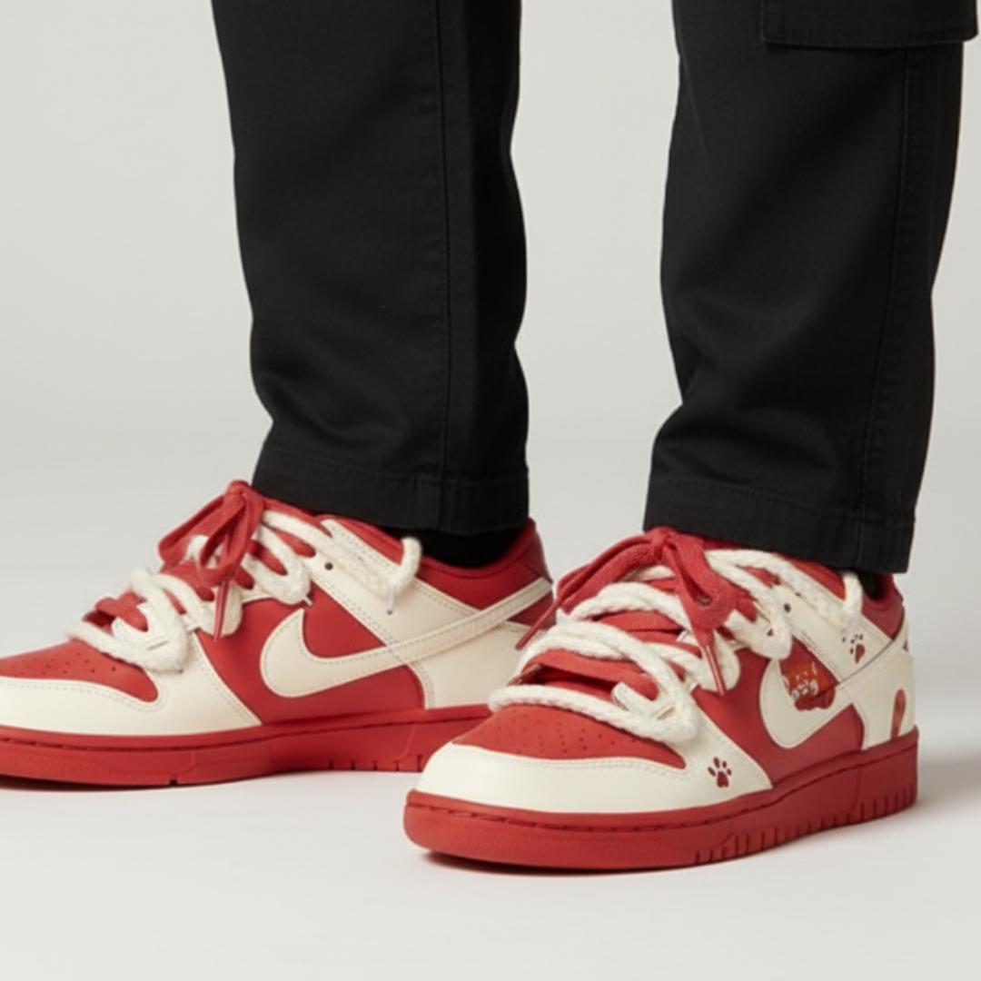 Order カスタム ダンクLow "レッサーパンダ" DH9765-601-484986