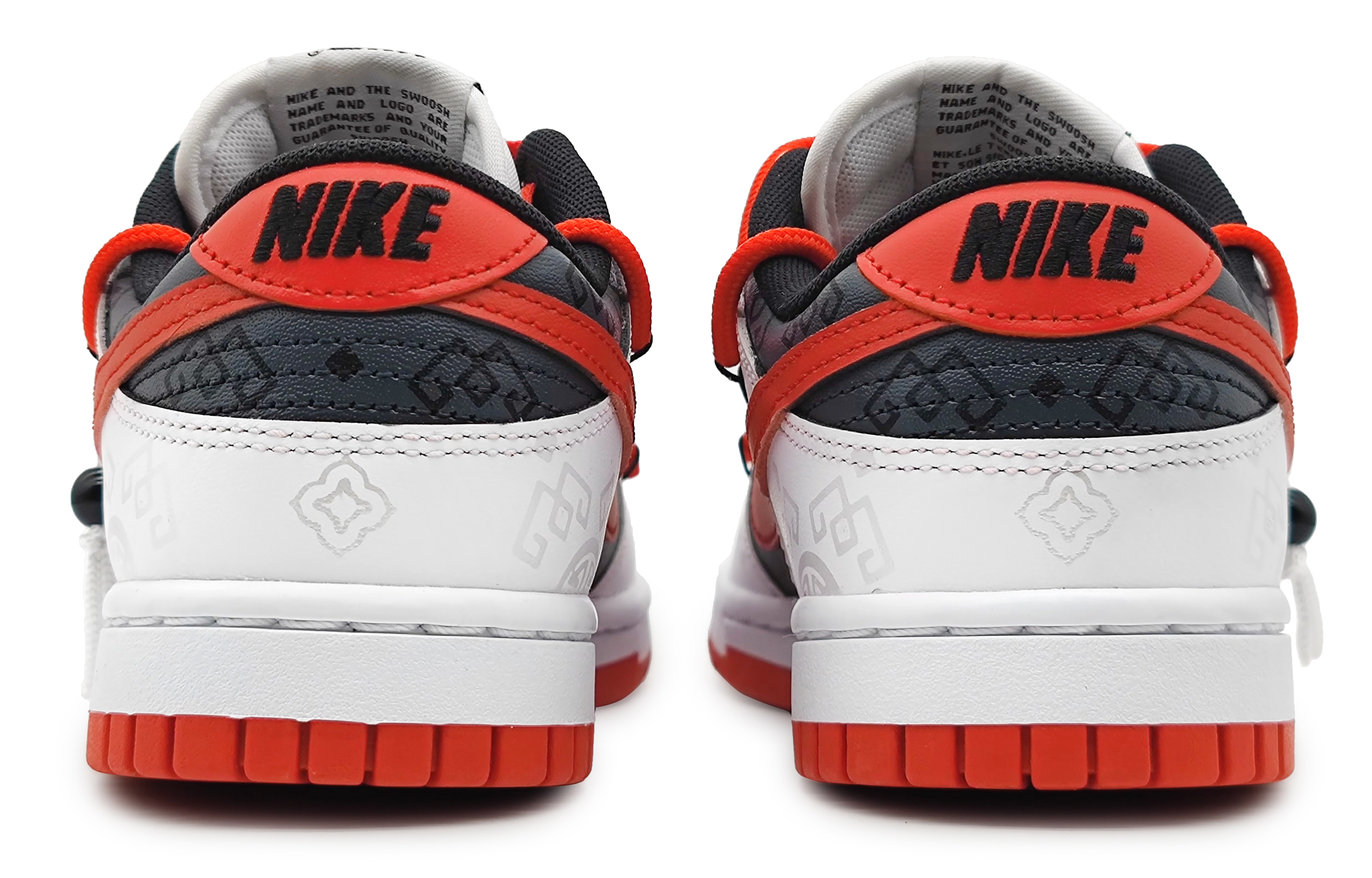 Purchase ナイキ ダンク ロー『レッドシルク クラシック』カスタムシューズ FD9762-061(Team16-男女同款红丝绸解构)