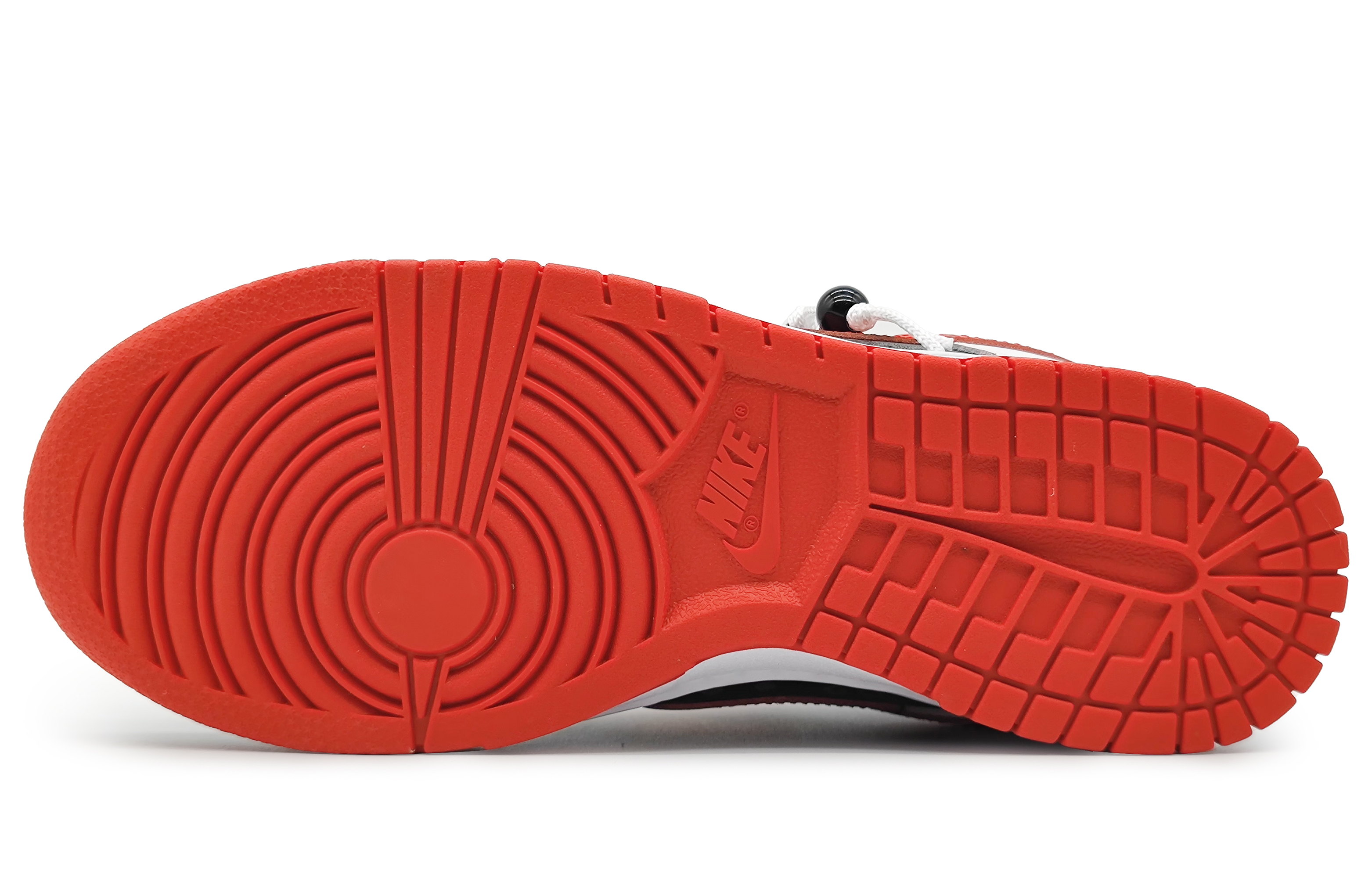 Details for ナイキ ダンク ロー『レッドシルク クラシック』カスタムシューズ FD9762-061(Team16-男女同款红丝绸解构)