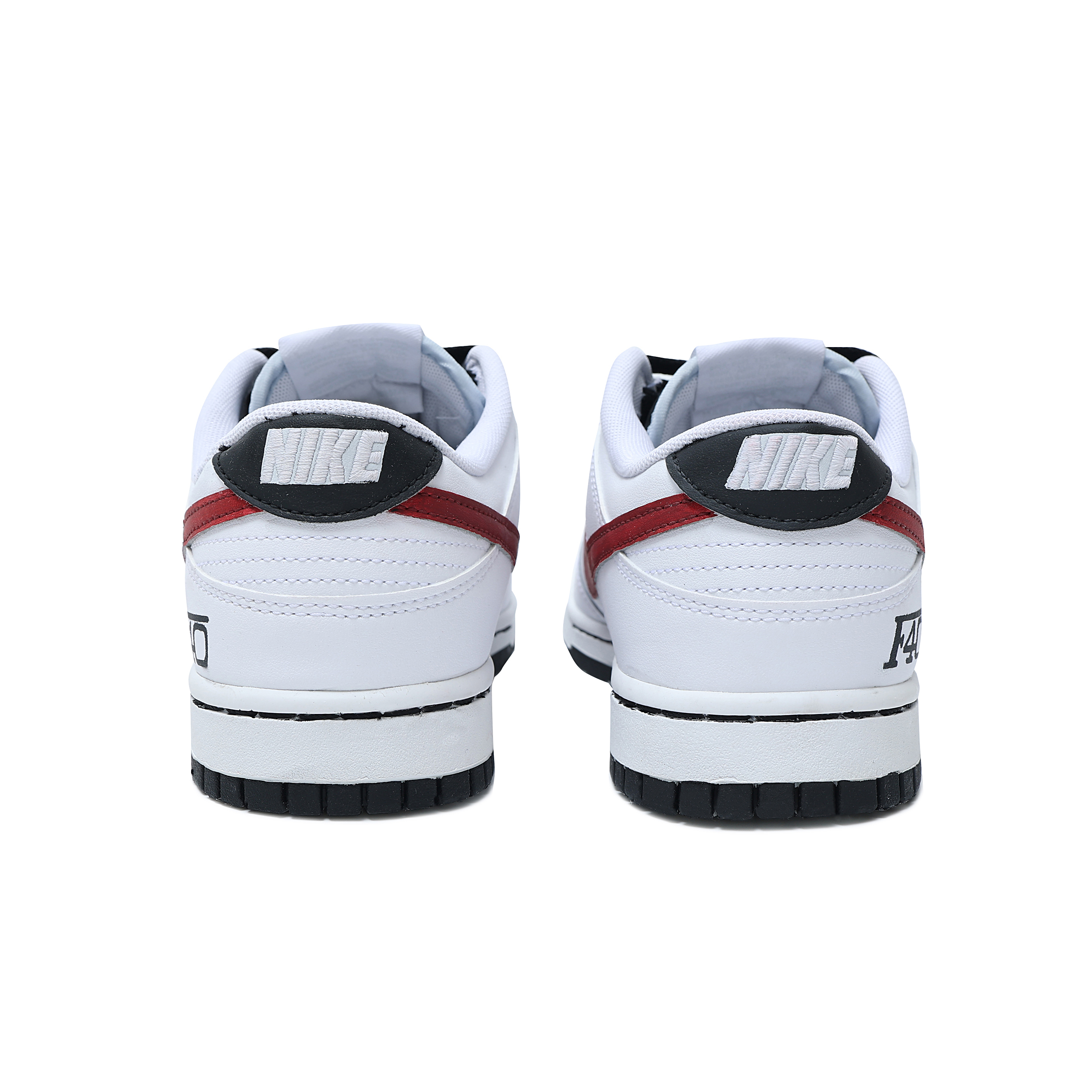 Details for 【カスタムシューズ】ナイキダンクロー「レッドホワイト」DV0831-101 DV0831-101（Team151-F40）